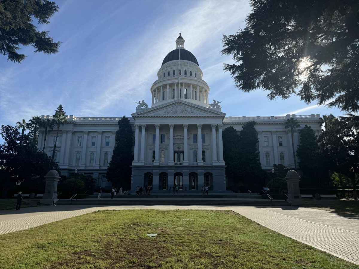 California State Capitol Building, where the governor and the state senate meet. Sacramento, California.