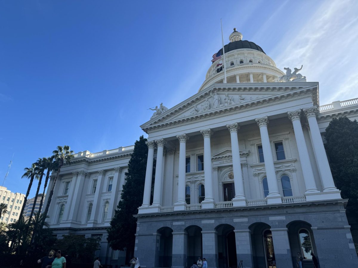 California State Capitol Building, where the governor and the state senate meet. Sacramento, California.