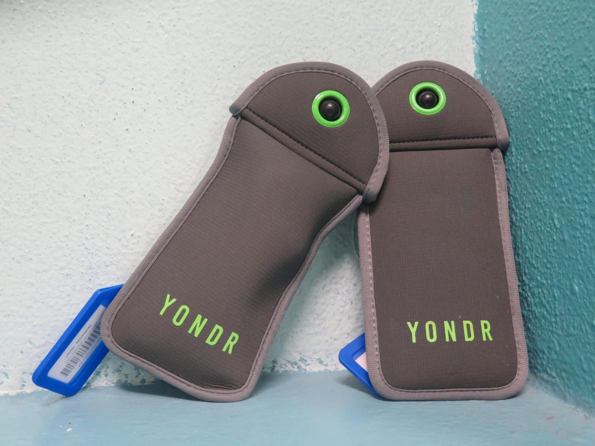 Yondr pouches.