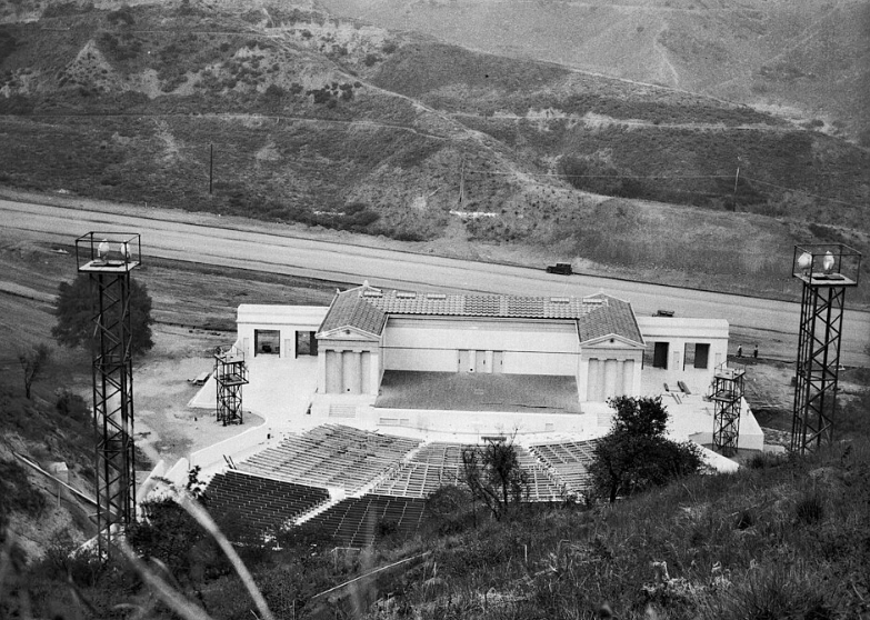 Greek Theater Being Built